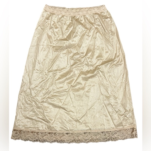 White Deena Slip Skirt main image 1